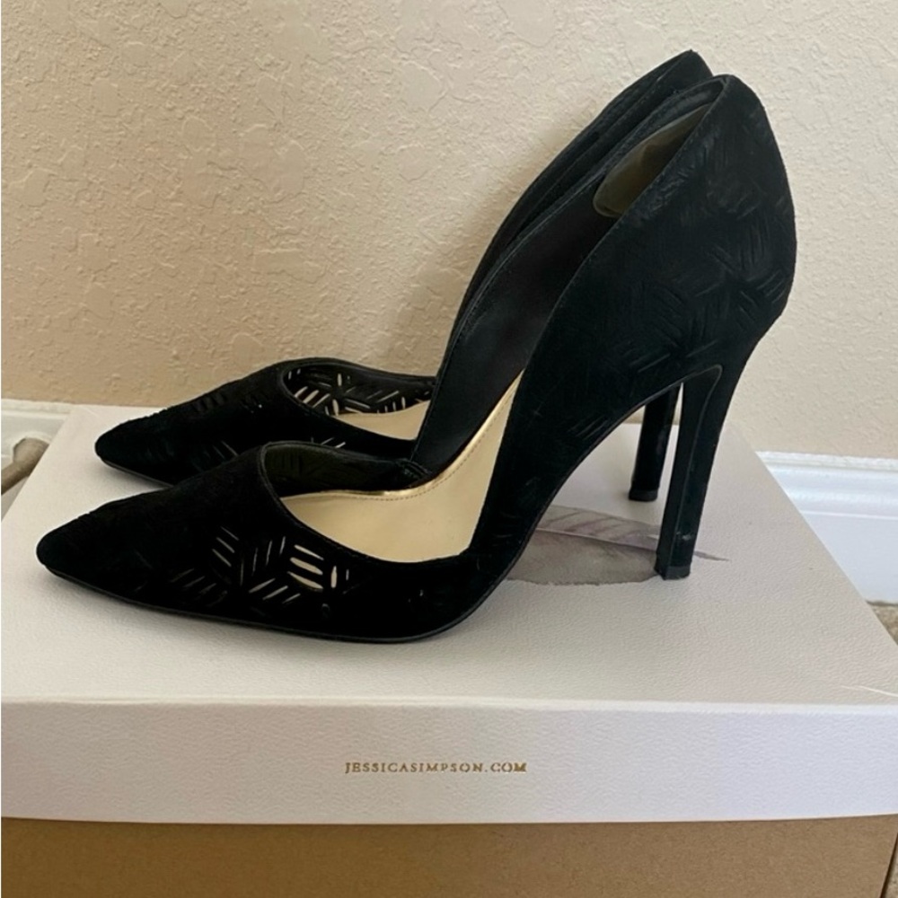 Jessica Simpson Black Women's Heels